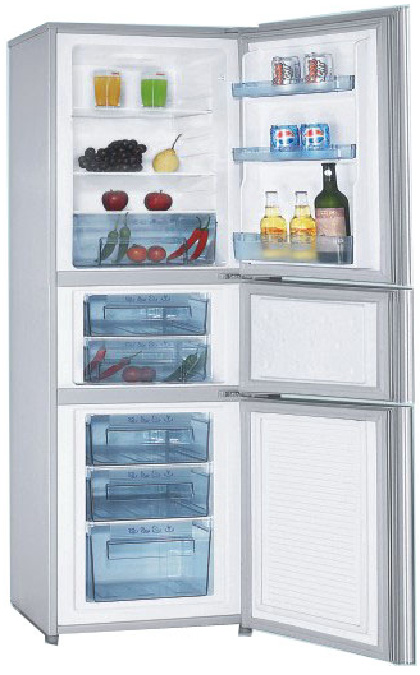 EM-BCD300 300L fridge/freezer + 100W solar panel + 100AH battery set