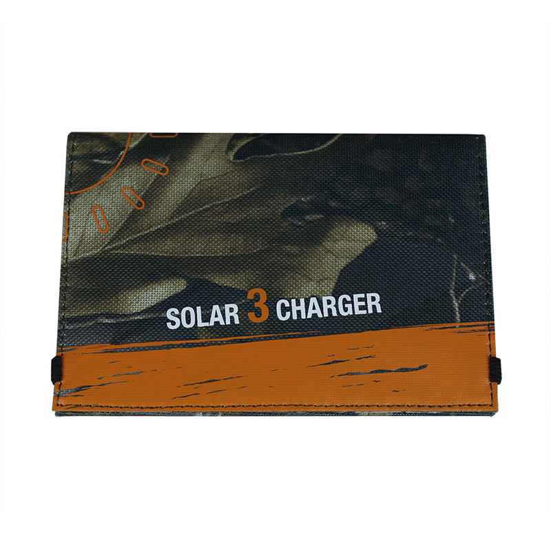 3watt foldable solar bag charger with voltage controller can directly charge iphone EM-303B