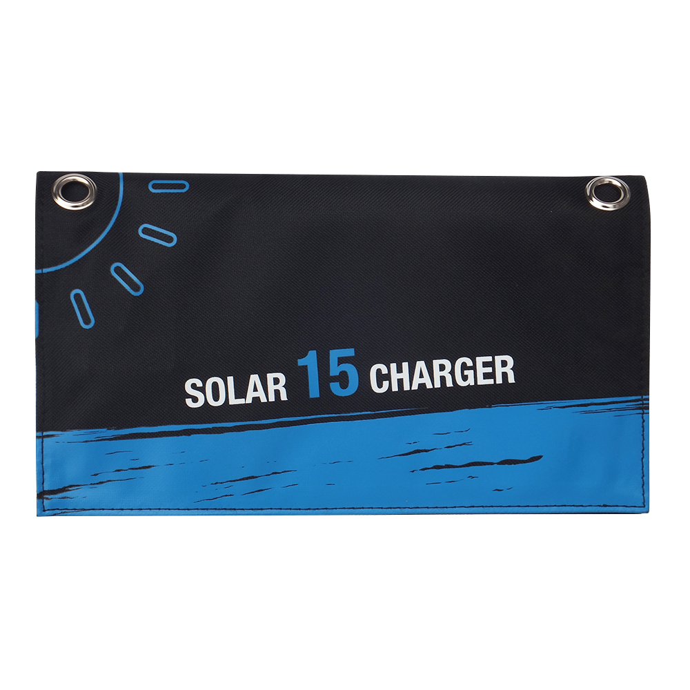 15watt sunpower solar charger with digital dispaly EM-015D