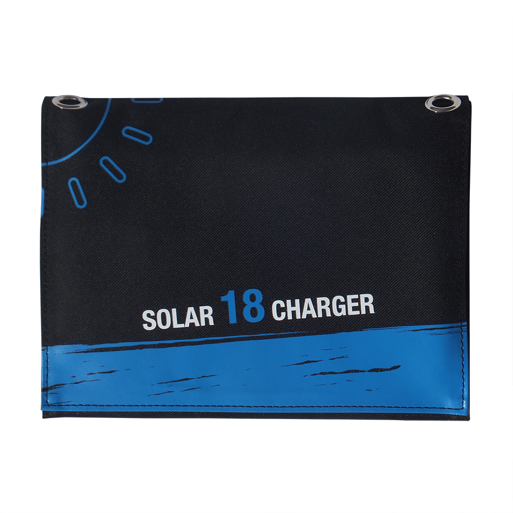 18watt dual USB port solar bag charger EM-018D