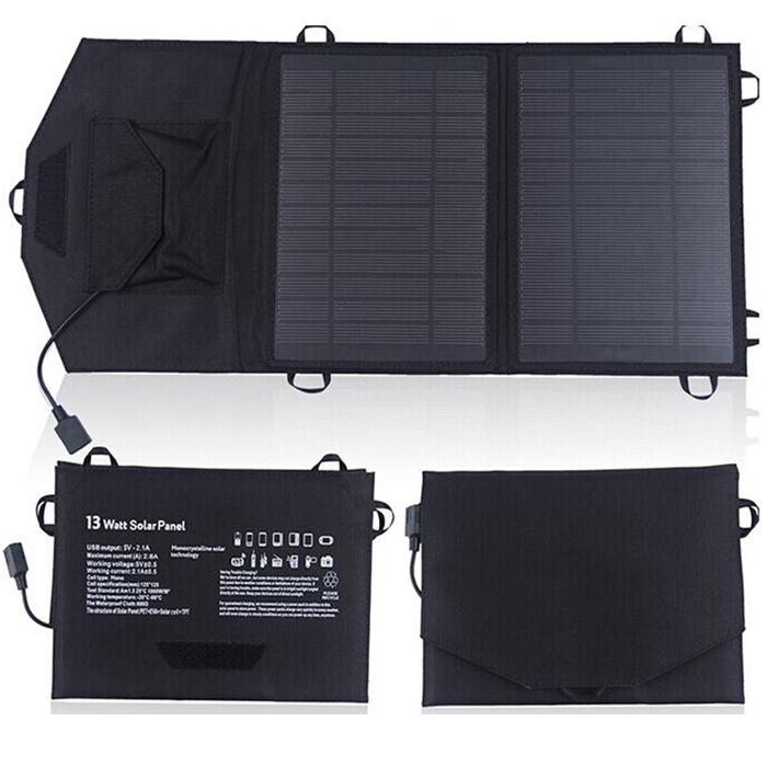 13watt portable solar bag charger EM-013